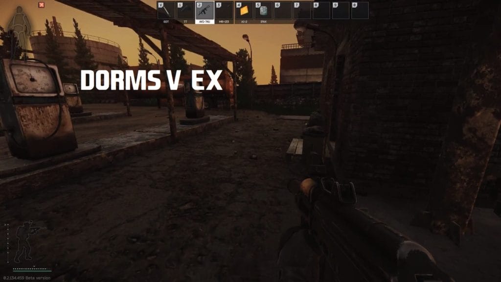 DORMS- V-EX EFT Customs Map