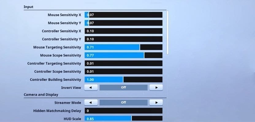 Dakotaz Fortnite Mouse Settings