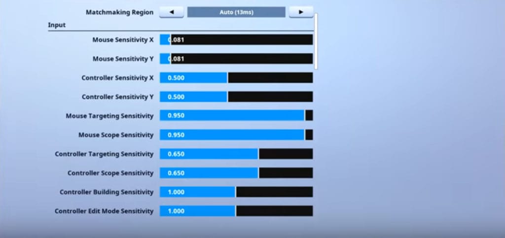 MrSavage Fortnite Mouse Settings