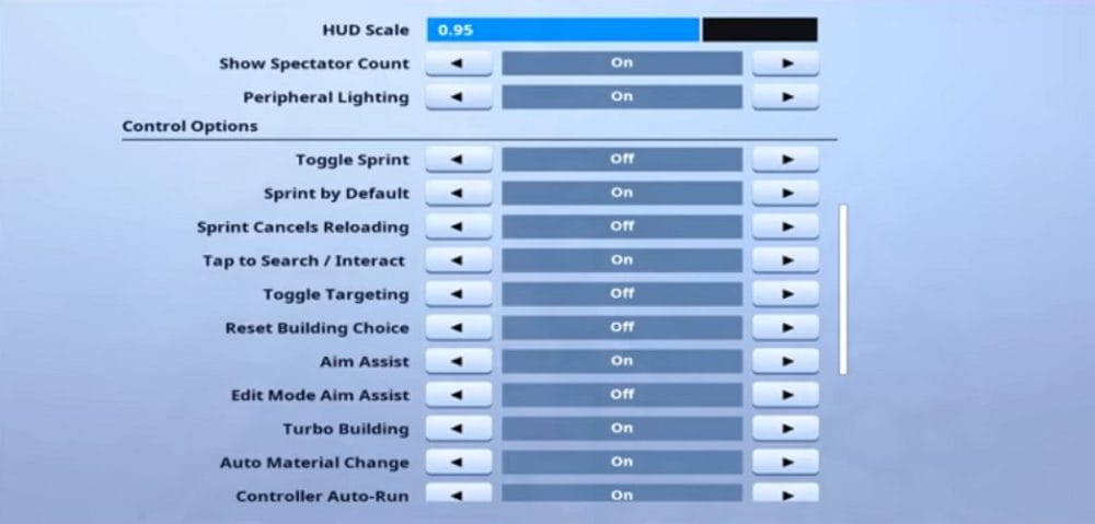 Slappie Game Settings