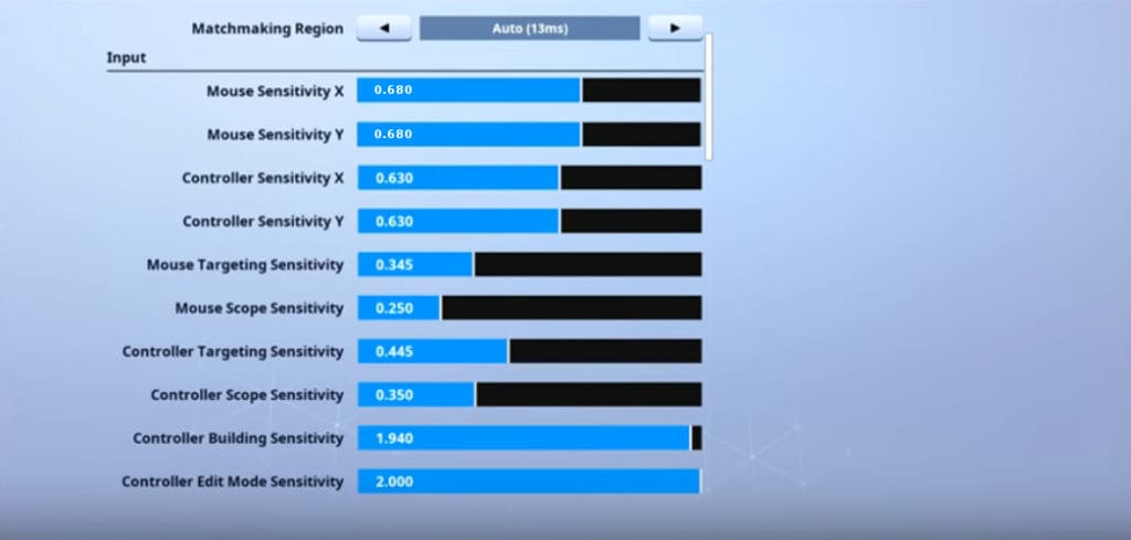 TSM Myth Fortnite Mouse Settings