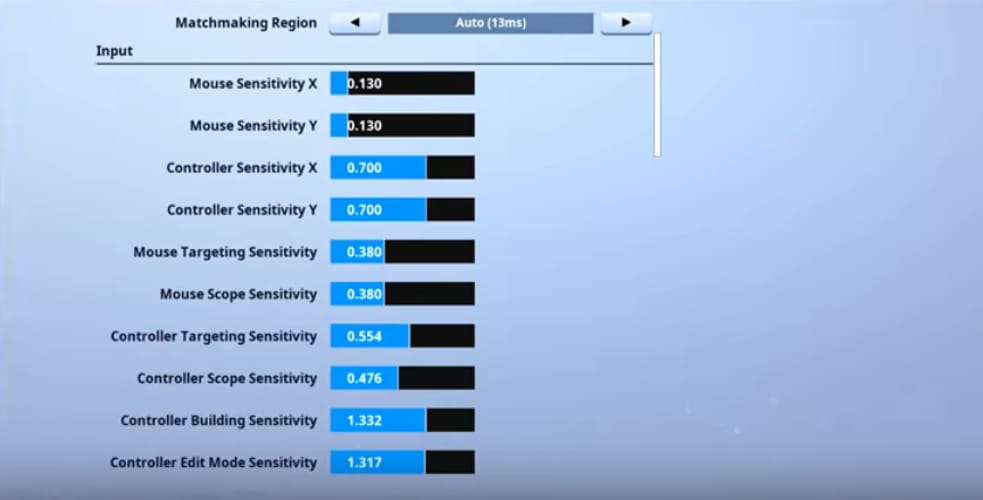 Ceice Fortnite Mouse Settings