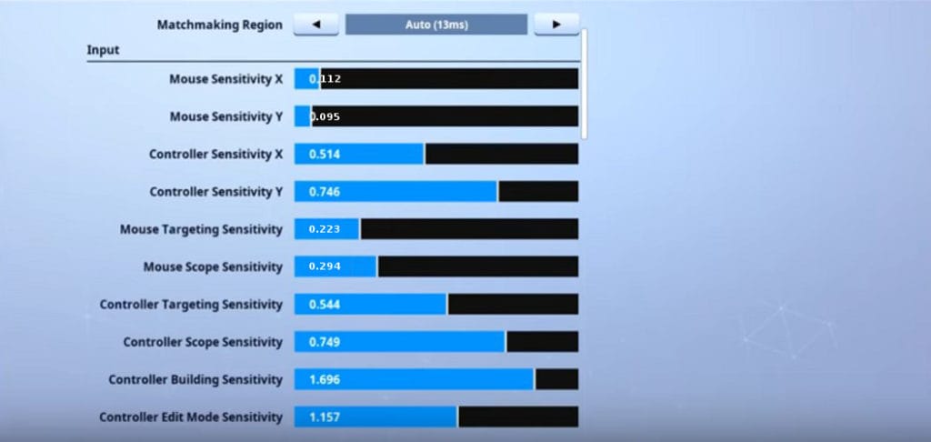 Reverse2k Fortnite Mouse Settings