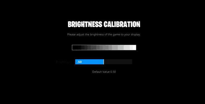 Vivid Brightness Settings