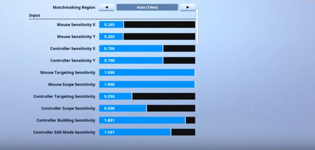 Kamo Controller Sensitivity