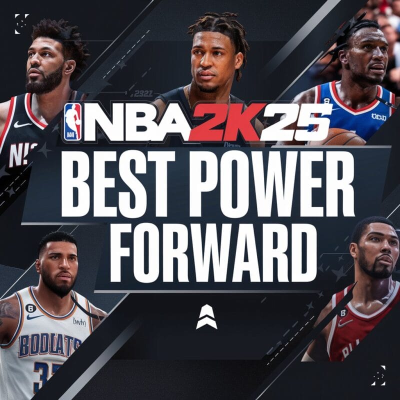 best power forward builds NBA 2k25